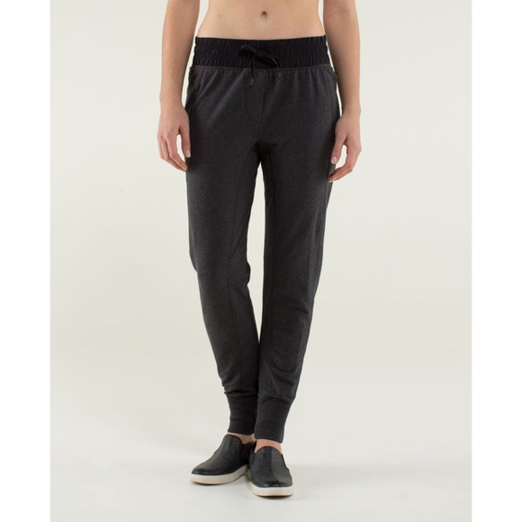lululemon athletica Pants - Lululemon Happy Yin Year Gray Sweatpants, Size 6